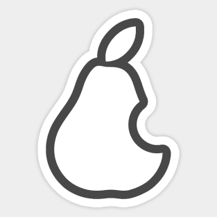 Pear logo Sticker